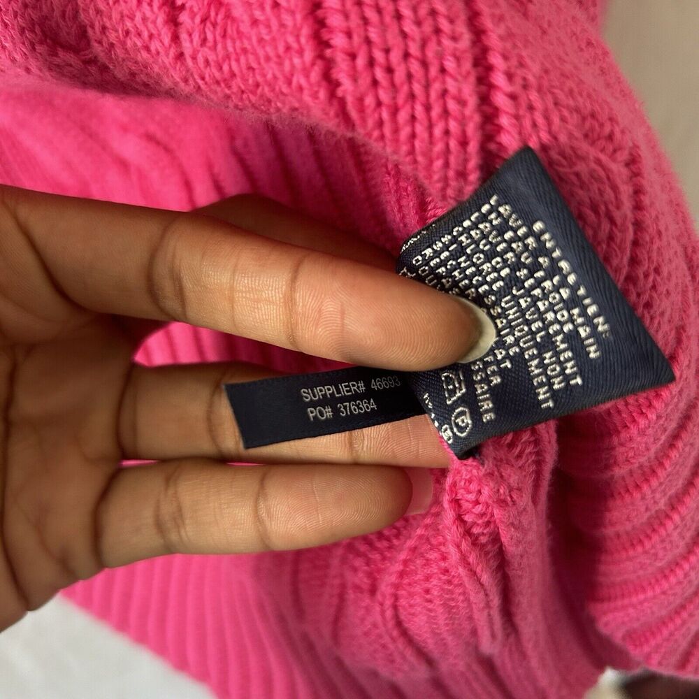 Ralph Lauren Sport 100% Cotton Cable Knit Sweater - Picture 9 of 13
